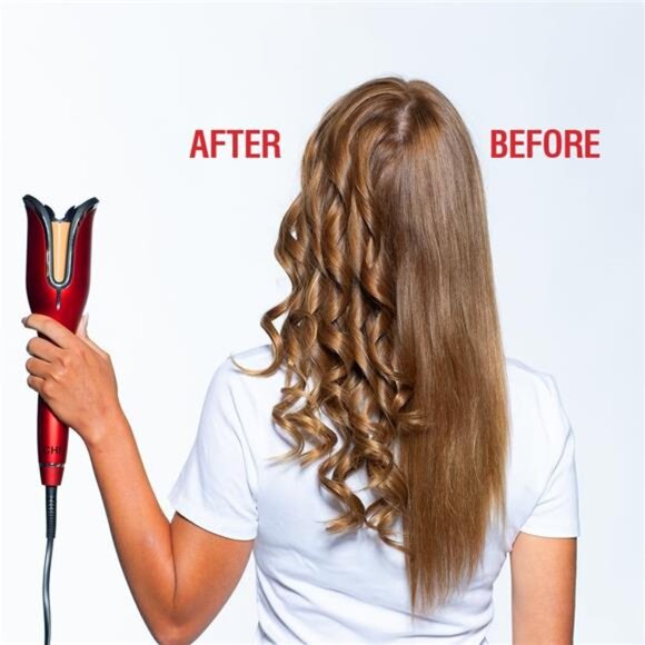 Curling Iron For Healthy & Shiny Effortless Curls & Waves, Temperature Settings - Picture 4 of 7